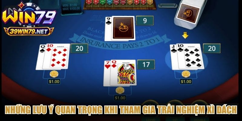 Những lưu ý quan trọng khi tham gia trải nghiệm xì dách đổi thưởng